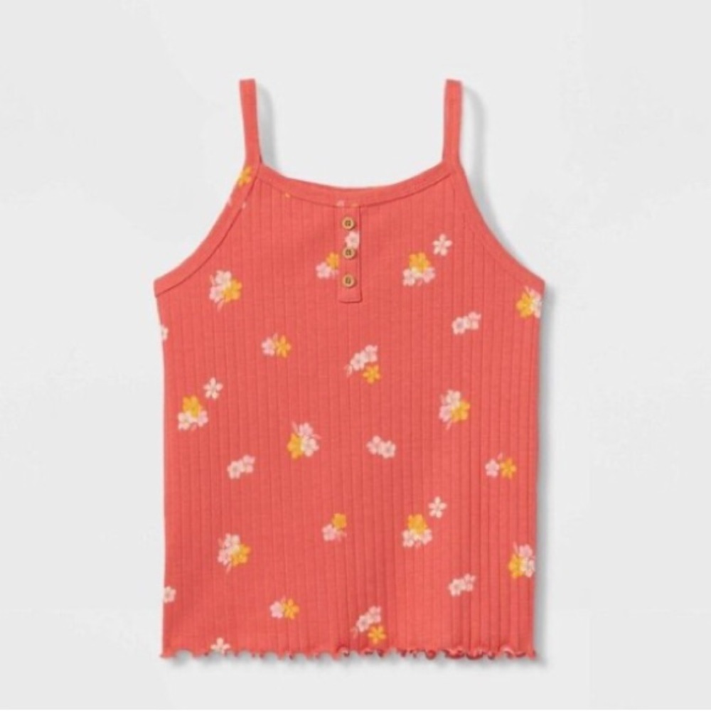 Girls' Rib Knit Tank Top